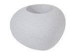 DEGARDO Pflanzbehälter, STORUS VII, HxBxT 340 x 525 x 485 mm, granit hell