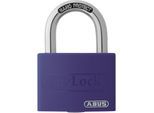 ABUS Vorhängeschloss, beschreibbar, T65AL/40, VE 12 Stk, lila