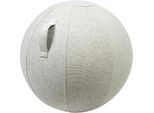VLUV STOV Sitzball, Stoff-Ausführung, 700 - 750 mm, zementgrau