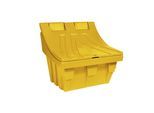 Universal- und Streugutbehälter aus Polyethylen, Inhalt ca. 300 l, gelb kaiserkraft