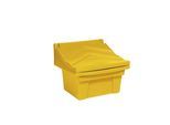 Universal- und Streugutbehälter aus Polyethylen, Inhalt ca. 100 l, gelb kaiserkraft