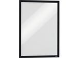 DURABLE DURAFRAME® Info-Rahmen MAGNETIC PLUS, Magnettasche A4 mit Rückenfolie, VE 4 Stk, BxH 236 x 323 mm, schwarz