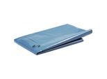 Großvolumen-Abfallsäcke PREMIUM, LDPE, 240 l, LxBxH 650 x 550 x 1350 mm, 80 µm, blau, VE 100 Stk kaiserkraft