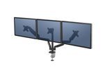 Fellowes PLATINUM SERIES Monitorarm, Dreifacharm für 3 Monitore, schwarz