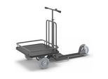 Kongamek Betriebsroller SCOOTER, LxB 1470 x 700 mm, Tragfähigkeit 200 kg
