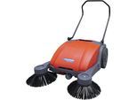 Kehrmaschine Vac Sweep, Kehrbreite 880 mm, mit Einwalzenüberwurfsystem kaiserkraft