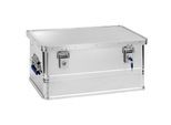 eurokraft basic Aluminiumbox, Volumen 48 l, LxBxH 575 x 385 x 270 mm
