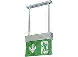 Rettungszeichenleuchte, L-LUX STANDARD, Pendelmontage kaiserkraft