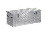 Alu-Transportkiste Riffelblech, mit Gasdruckdämpfer, Inhalt 312 l kaiserkraft