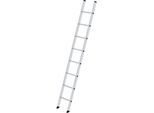 MUNK Sprossen-Anlegeleiter ohne Traverse, Breite 350 mm, 8 Sprossen