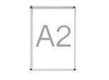 Display-Klapprahmen, Aluminium, VE 2 Stk, für DIN A2 kaiserkraft