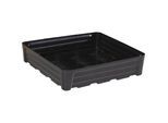 eurokraft pro PE-Kleingebinde-Universalwanne, ohne Gitterrost, Auffangvolumen 80 l