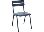 Outdoor-Stuhl ONE, VE 4 Stk, graublau kaiserkraft