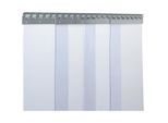 Streifenvorhang, Preis / m², Breite x Stärke 300 x 2 mm, Überlappung 2 Haken = 95 mm kaiserkraft
