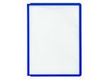 DURABLE Klarsichttafel mit Profilrahmen, für DIN A4, VE 10 Stk, blau, ab 3 VE