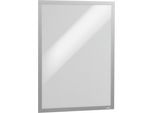 DURABLE DURAFRAME® Info-Rahmen POSTER, selbstklebend, für Papierformat A2, silber, VE 2 Stk