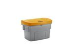 eurokraft pro Universal- und Streugutbehälter, ohne Entnahmeöffnung, 200 l, Deckel orange