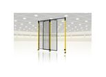 Axelent Türanbaupaket X-Guard (ohne Türwandelement, Stützen und Verriegelung), Einzeltür als Schiebetür, HxB 2500 x max. 1000 mm