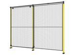 Axelent Türanbaupaket X-Guard (ohne Türwandelement, Stützen und Verriegelung), Einzeltür als Schiebetür, HxB 2500 x max. 1400 mm