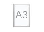 B1-Klapprahmen, Aluminiumprofil, VE 2 Stk, für DIN A3 kaiserkraft