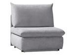 Novel Schlafsessel , Hellgrau , Textil , Uni , 90x89x83 cm , Stoffauswahl, Liegefunktion , Wohnzimmer, Sofas & Couches, Schlafsofas, Schlafsessel