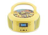 Cyberlux tragbarer Kinder CD-Player CD/MP3 USB Kinder Radio gelb