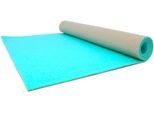Läufer "PODIUM, Made in Belgium", blau (himmelblau), B:200cm H:2,6mm L:2.200cm, Polypropylen (PP), PRIMAFLOR-IDEEN IN TEXTIL, Teppiche, Läufer, Breite 200 cm, Nadelfilz, Uni-Farben, ideal für Veranstaltungen