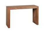 Mid.you Konsolentisch , Sheeshamfarben , Holz , Sheesham , massiv , rechteckig , Wange , 40x75x115 cm , Wohnzimmer, Wohnzimmertische, Konsolentische