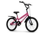 Kinderfahrrad , Pink , Metall , 64x95x135 cm , unisex , Freizeit & Co, Sport & Fitness, Fahrräder, Kinderfahrräder