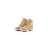 TOM TAILOR Damen Wasserdichte Stiefel mit Fütterung, beige, Uni, Gr. 36