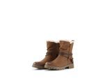 TOM TAILOR Damen Wasserfeste Stiefel mit Fütterung, braun, Uni, Gr. 36