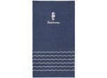 Seahorse Strandtuch »Waves« 100x180, für Strand und Pool, Trendy summer design in maritime style