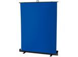 Walimex pro Roll-up Panel Hintergrund 155x200cm blau