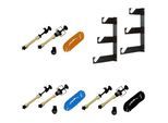 Walimex 3-fach Hintergrund Wandmontageset, 3er Set