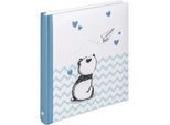 Walther Baby Little Panda blau 28x30,5 50 weiße Seiten UK281L