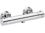 Brausethermostat CORNAT "Alan", silber, Messing, Armaturen, Messing, verchromt