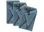Gaestehandtuecher "Sense", blau, B:30cm L:50cm, Frottee, Obermaterial: 100% Baumwolle, SCHÖNER WOHNEN-KOLLEKTION, Handtücher, mit Velourborte, hautschmeichelnde Airtouch Qualität, super weich