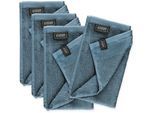 Gaestehandtuecher "Sense", blau, B:30cm L:50cm, Frottee, Obermaterial: 100% Baumwolle, SCHÖNER WOHNEN-KOLLEKTION, Handtücher, mit Velourborte, hautschmeichelnde Airtouch Qualität, super weich