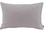 Dekokissen H.O.C.K. "Miss Dots Kissen", grau (taupe, gepunktet), B:40cm H:10cm L:60cm, Baumwolle, Polyester, Dekokissen_Sitzkissen_Kissenhüllen, mit Punkten, Kissenhülle mit Füllung, 1 Stück