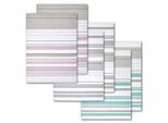 Geschirrtuch DYCKHOFF "Streifenvielfalt", bunt, B:50cm L:70cm, 45% Leinen, 55% Baumwolle, Geschirrtücher, Geschirrtuch, Halbleinen, fusselarm