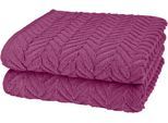 Handtücher ROSS "Sensual 9001", pink (fuchsia), B:50cm L:100cm, Frottier, Obermaterial: 100% Baumwolle, Handtücher, 100% Baumwolle