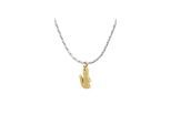 Kette mit Anhänger LACOSTE "ARTHOR", gold (edelstahlfarben, gelbgoldfarben), Halsketten, Damen, Edelstahl, L: 55 B: 2mm, B:2mm