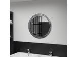 vidaXL Wandspiegel 60 cm Hartglas