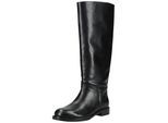 Stiefel INUOVO "INUOVO Stiefel Leder", Damen, Gr. 37, schwarz, Leder, Schuhe Stiefel