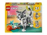 LEGO® Spielbausteine »Creator Graue Katze 31163«