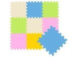 Littletom Spielmatte ab Null - 90 cm Baby Puzzlematte Bunt , Multicolor , Kunststoff , Quadratisch , 30x30 cm , Teppiche und Böden, Teppiche, Kinderteppiche
