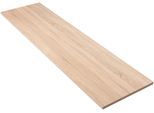 Arbeitsplatte KOCHSTATION "KS-Universal", braun (eichefarben), B:50cm H:2,8cm T:60cm, Holzwerkstoff, Tischplatten, Stärke 28 mm, verschiedene Breiten und Farben