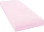 Spannbettlaken JANINE "MAKO-FEINJERSEY 5007", rosa (zartrosa), L:200cm, Mako-Jersey, Obermaterial: 100% Baumwolle, Bettlaken, Spannbettlaken, aus 100% Baumwolle, für Matratzen bis 26 cm Höhe