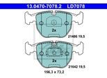 ATE Bremsensatz, Scheibenbremse Bremsensatz-Vorderachse sg00000d1u Vorderachse belüftet 324mm 30mm für BMW