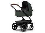 Joolz Kinderwagenset , Dunkelgrün , Textil , 60x92-113x77-105 cm , EN 1888 , Feststellbremse, Fußstütze abklappbar, Federung, kugelgelagerte Räder, Verdeckung abnehmbar, 5-Punkte-Gurt, für Babyschale geeignet, Griff in Lederoptik, erweiterbar für Geschwister, Reflektorstreifen, abnehmbarer Schutzbügel,5-Punkt-Gurt, Gurtschoner, Schutzbügel abnehmbar, Verdeck abnehmbar, Sitz umsetzbar,Matratze, abn